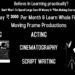 Don’t want to Spend Large Sum of Money in ‘Film Making Course” ?